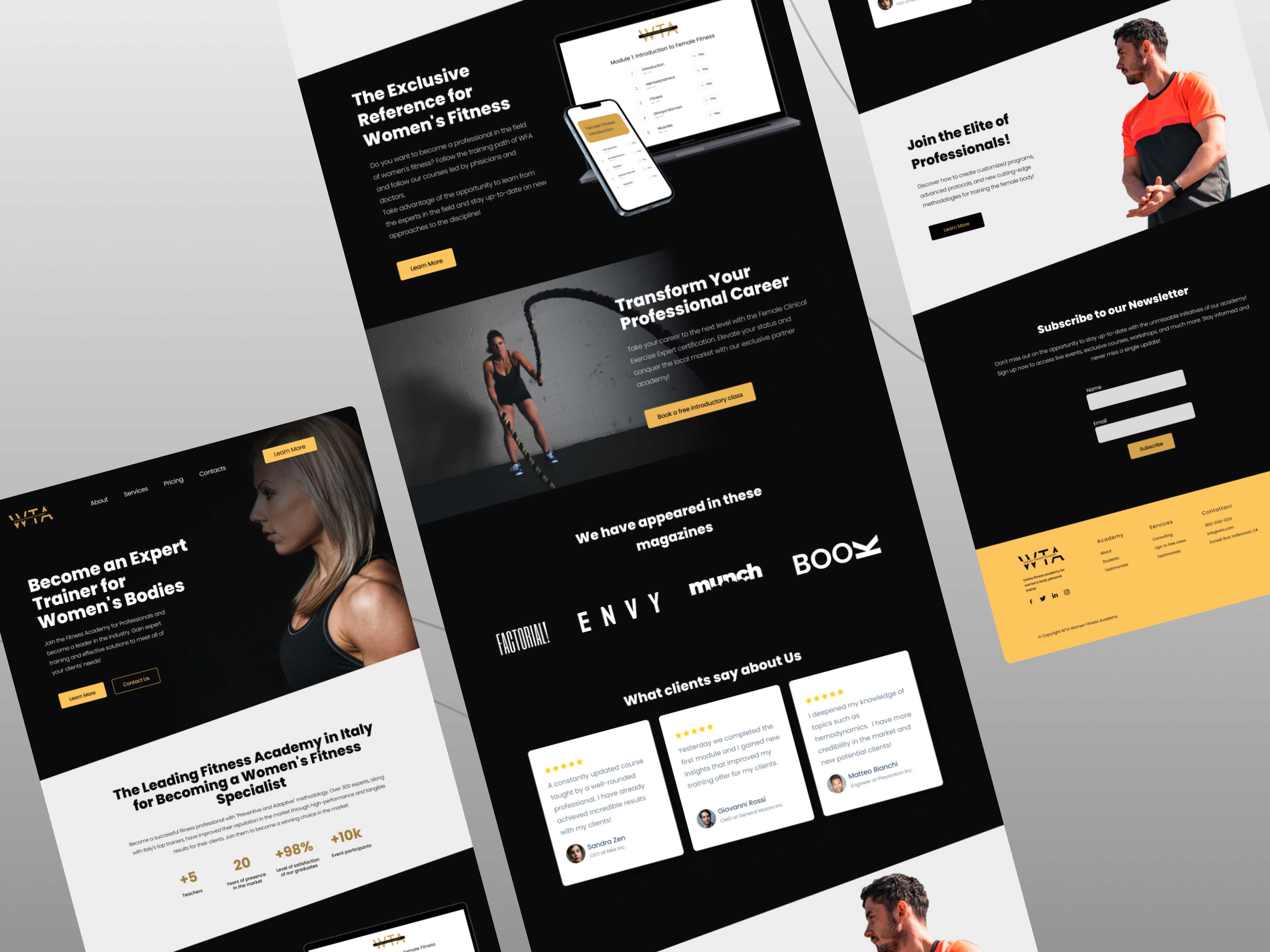 woman-fitness-academy-landing-page-design